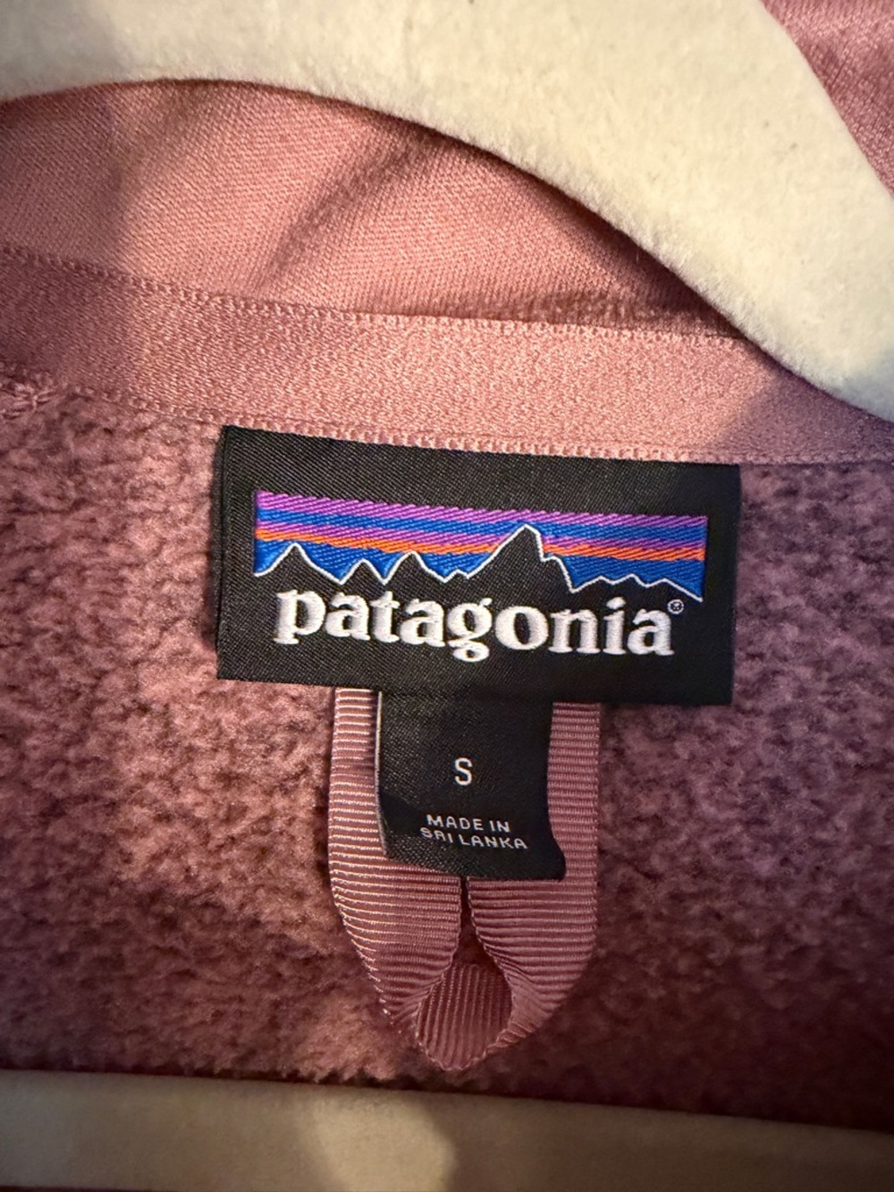 Patagonia better sweater jacket pink size small - Picture 6 of 9